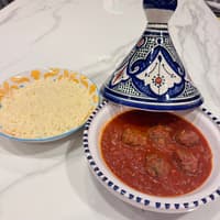 43) Couscous with Meatballs