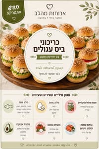 כריכוני ביס עגולים