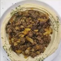 חומוס בשר