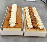 פס גבינת שמנת מבחר ציפויים
